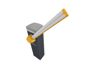 Автоматический барьер из оцинкованной стали