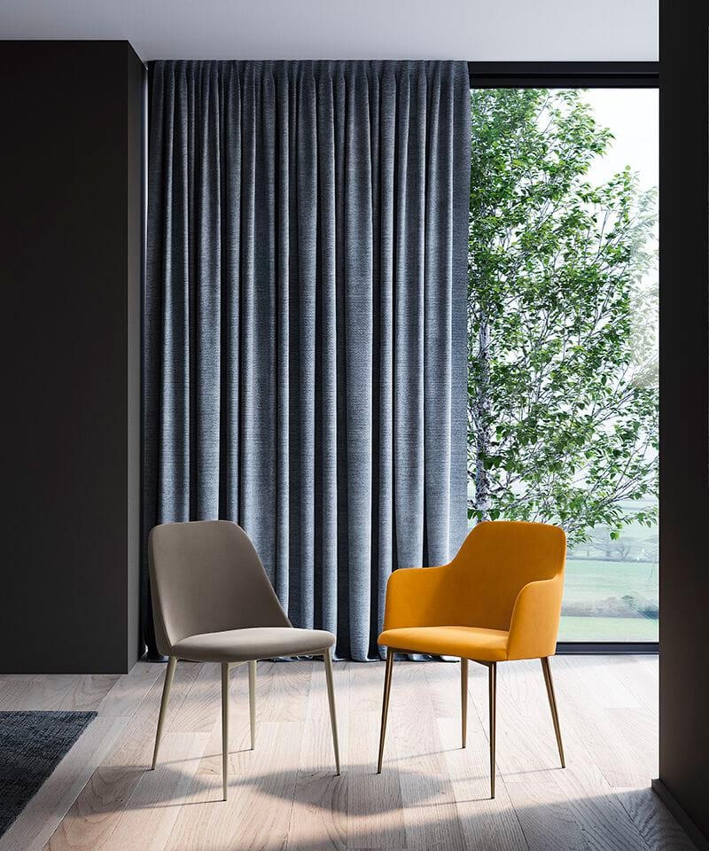 Тканевый стул без подлокотников Febal Casa NIVES ARCH-00086100