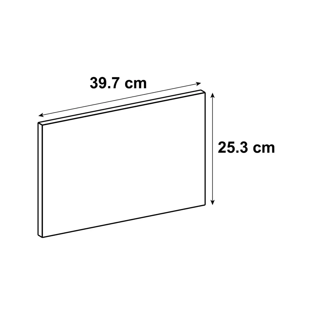 Дверь для ящика Delinia ID Аша 39.7x25.3 см ЛДСП цвет красный STLM-2160695 - Вид №3