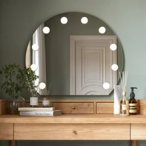 Профессиональное гримерное зеркало 70x60 см с подсветкой 89438718