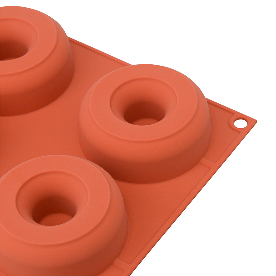 26.170.00.0065 Форма для приготовления пончиков donuts ?7,5/2,5 см силиконовая Silikomart  - Вид №1