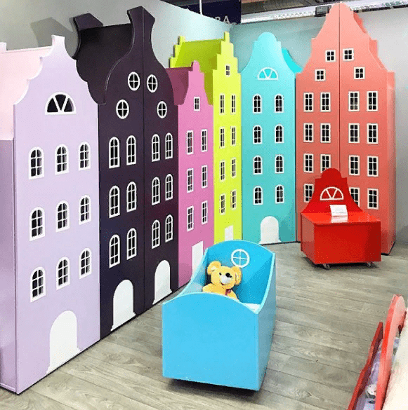 Люлька детская "Амстердам" МАНДАРИН АМСТЕРДАМ 179516 Розовый Santreyd  - Вид №5