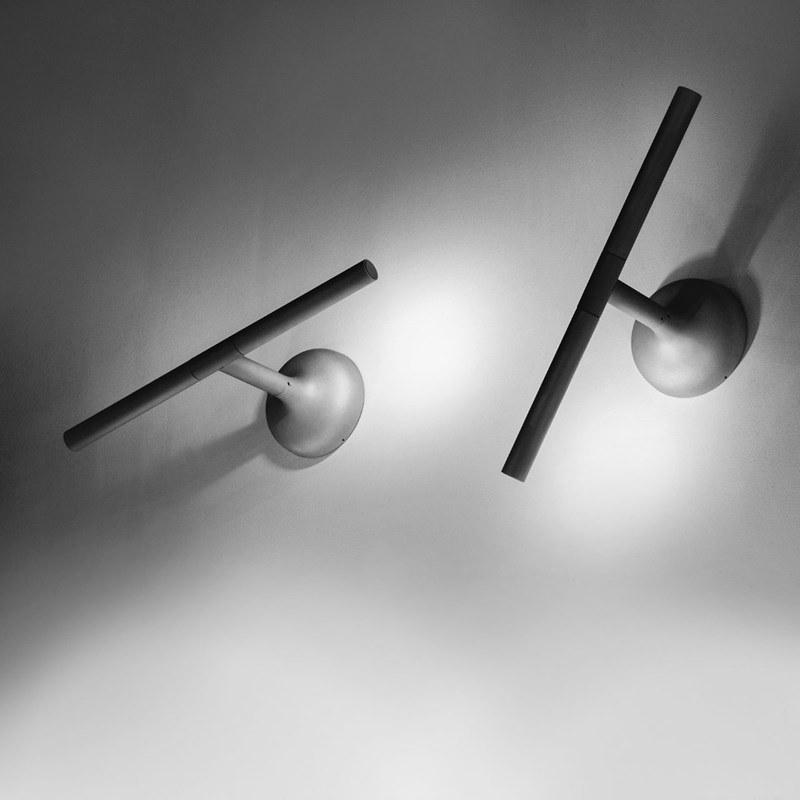 Martinelli Luce Регулируемый настенный светильник из алюминия Colibrì 1410/b/ne Colibri - Вид №4