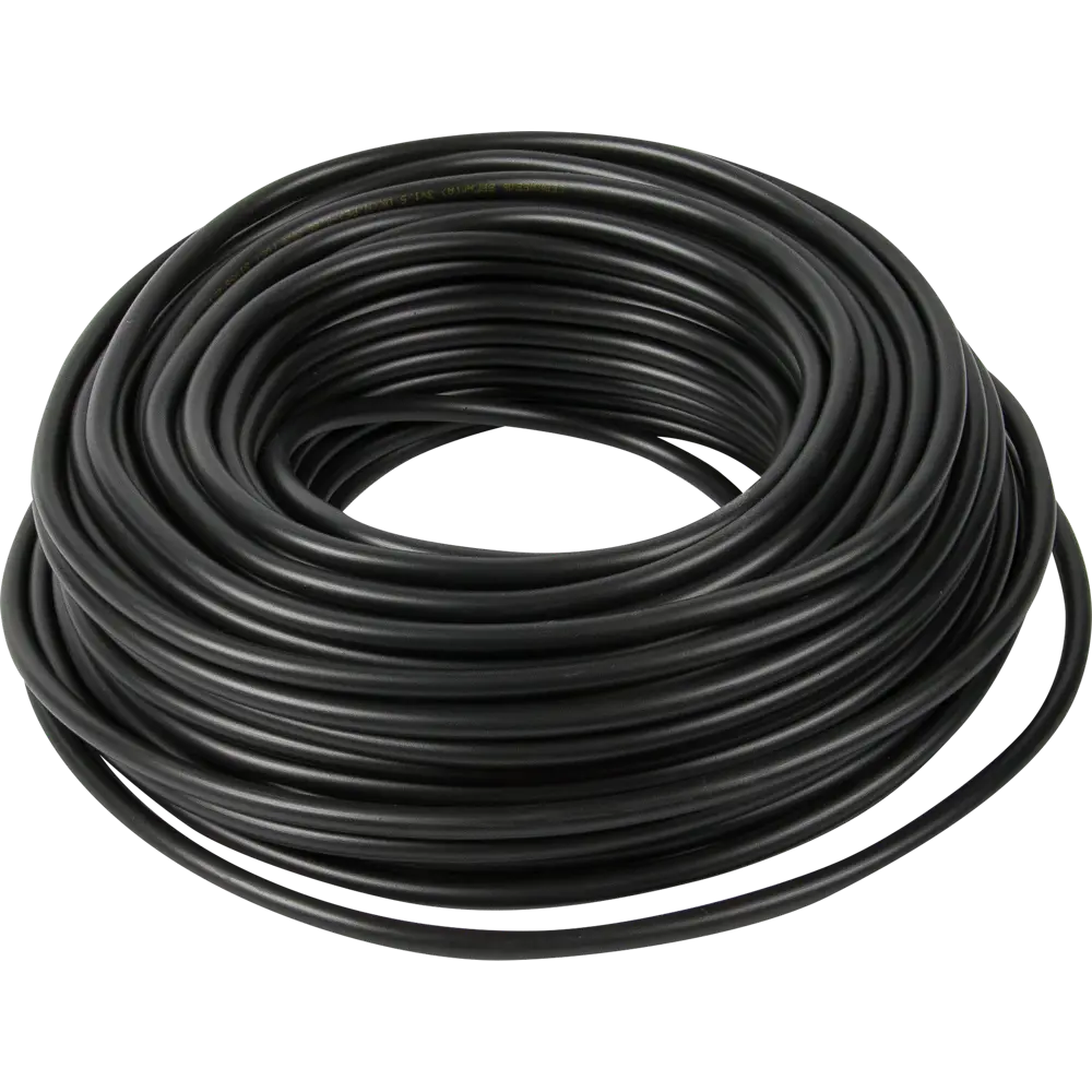 Кабель Севкабель ВВГнг(А) 3x1.5 мм 50 м ГОСТ цвет черный STLM-2141195 - Вид №1