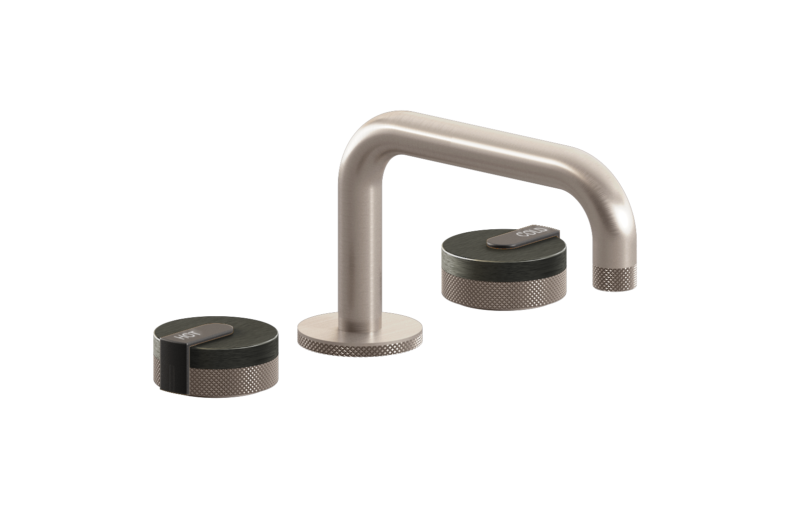 E-11510-R1BOX-L1GM-SN Смеситель для умывальника на 3 отвертия GRAFF MOD+