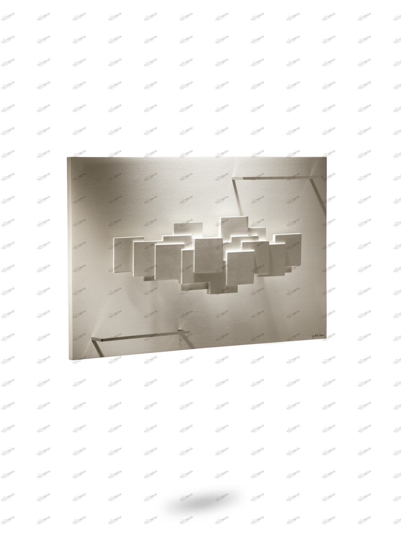 Электрический радиатор 200 x 50 cm Voile épure Cinier  1000 Вт sun-id-1218155