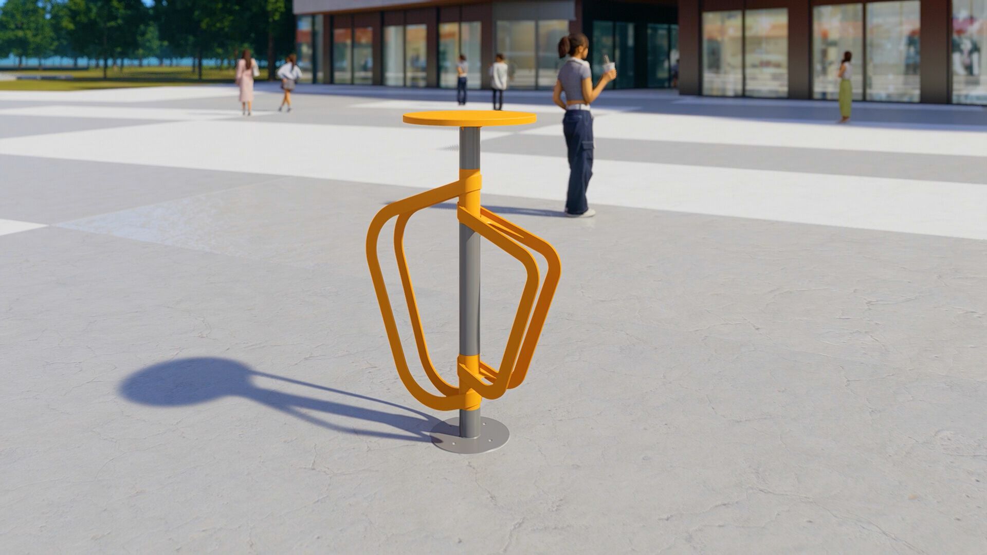 Стальная стойка для велосипедов CITYSì Pivot ARCH-00082333 - Вид №10