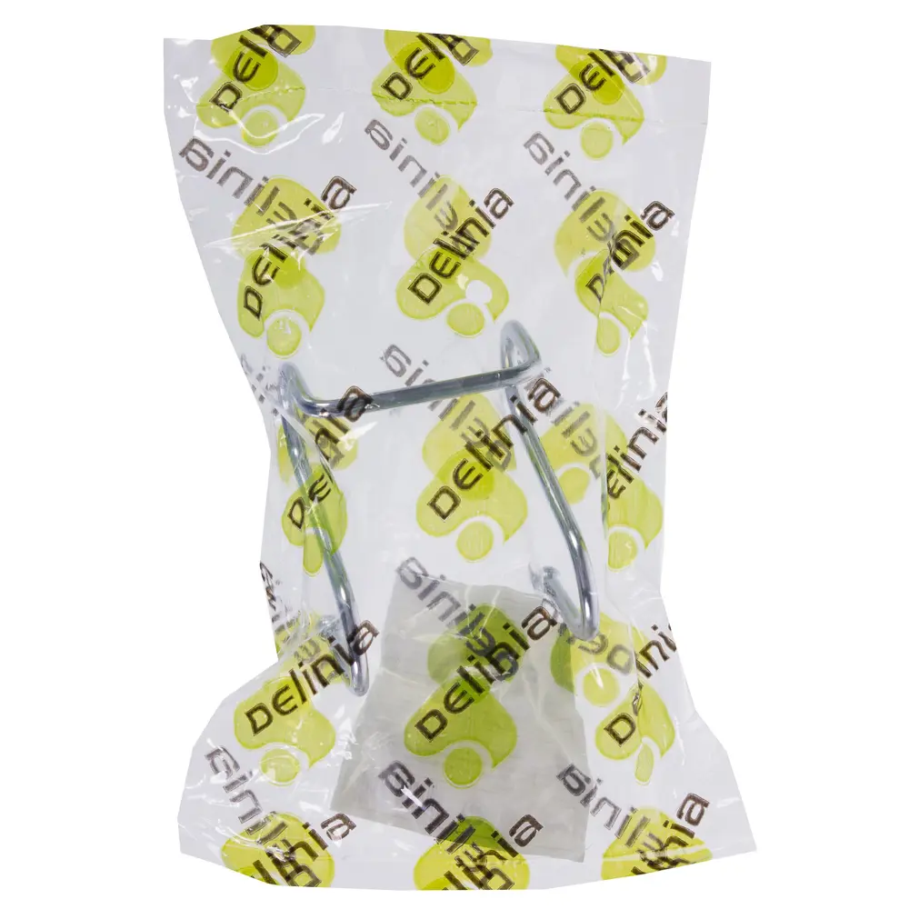 Крючок двухрожковый Delinia 6x5x5 см сталь цвет хром STLM-2152823 - Вид №2