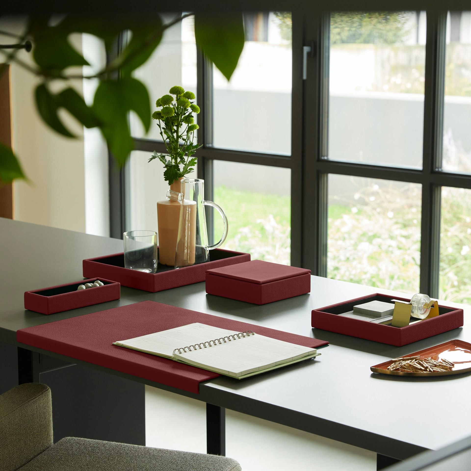 Кожаный лоток для документов EGLOOH Афина ARCH-00007159 - Вид №24