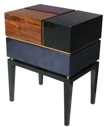 Malabar Прямоугольная тумбочка из дерева с ящиками Proportion sun-id-1482159 - Вид №2