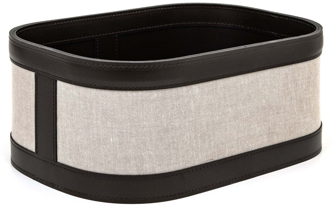 Penelope Держатель для мочалки - 30X20XH12см / регенерированная кожа_черный