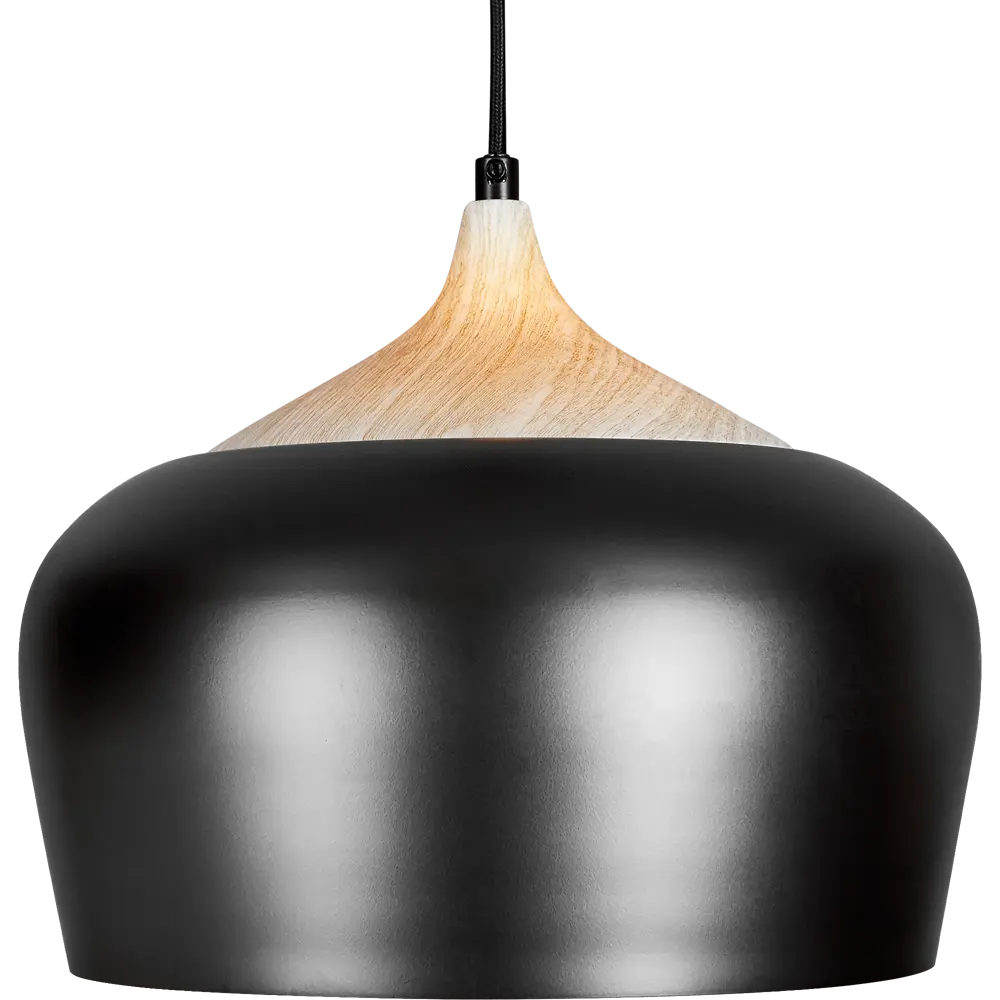Светильник подвесной KREAFORTA Omolon цвет черный STLM-2147752 - Вид №5