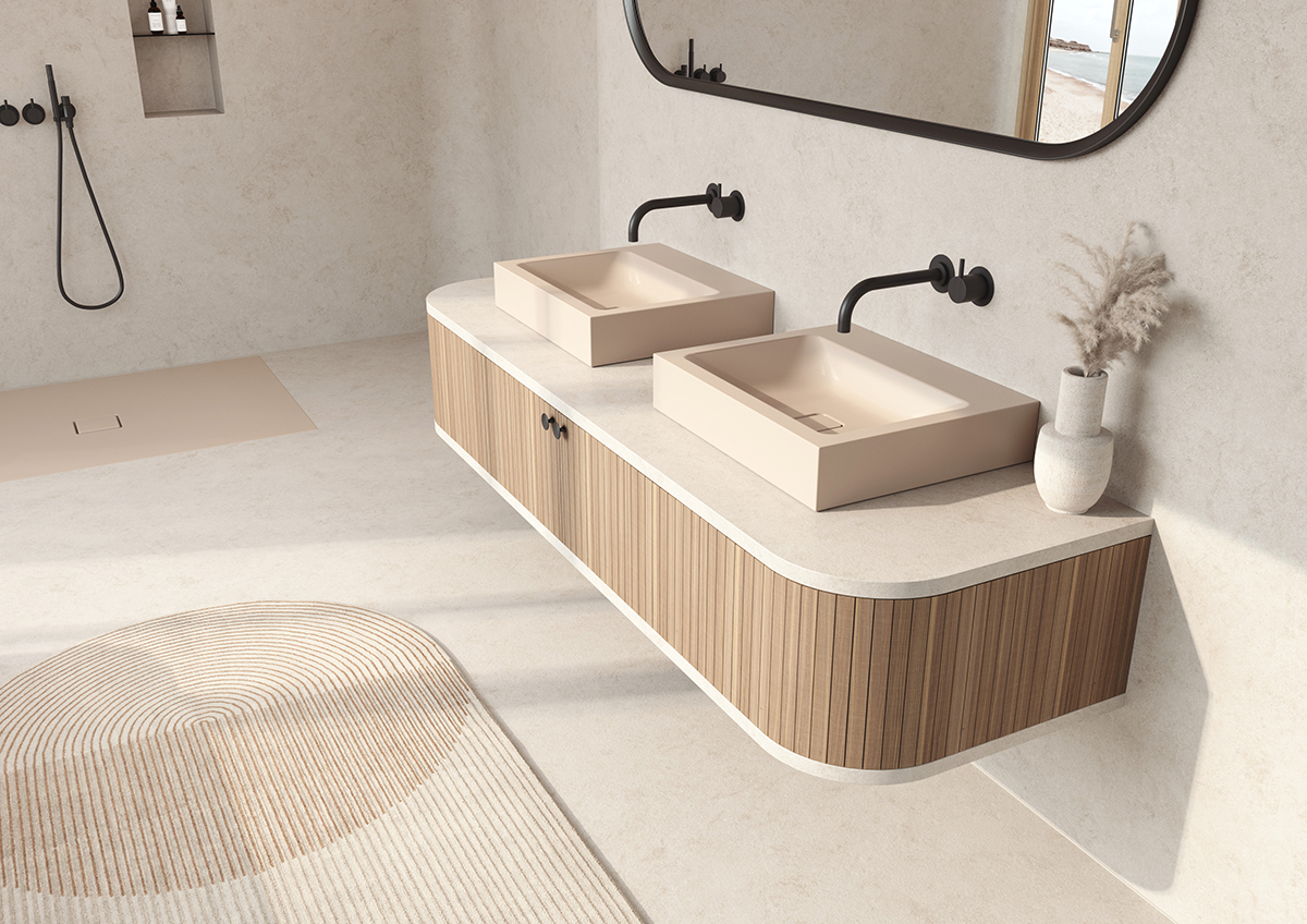 Умывальник KALDEWEI Сталь эмалированная 3085 24 багамский бежевый 3085331924 - Вид №8