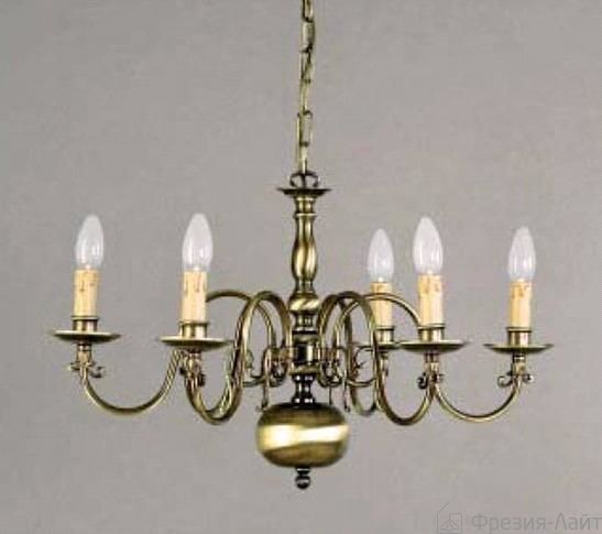 Orion LU 1235/6 Patina STILLUSTER FLÄMISCH люстра подвесная 50786