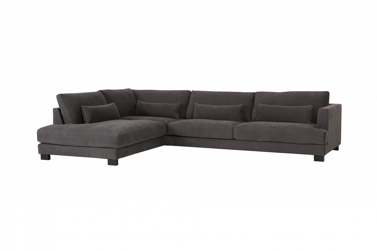 Диван Brandon угловой темно-серый SITS ДИЗАЙНЕРСКИЕ, BRANDON 191908 Серый  - Вид №1