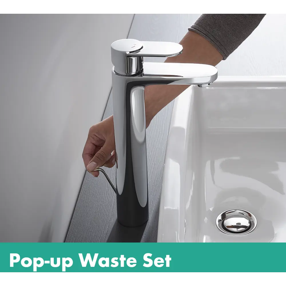 Hansgrohe Vernis 230 — однорычажный смеситель для раковины с хромированным покрытием 82773485 STLM-0035823 - Вид №5