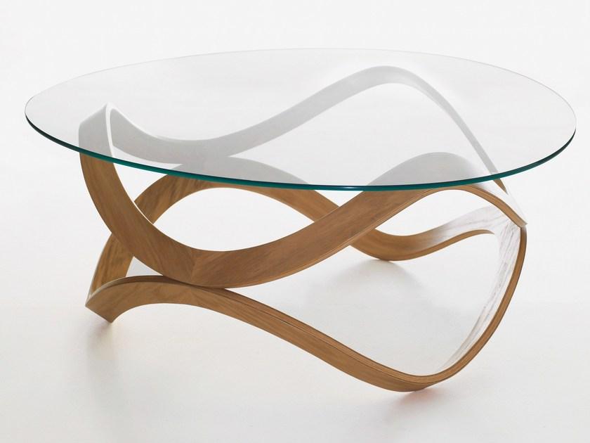 Karl Andersson Низкий круглый стеклянный журнальный столик sun-id-1473928 - Вид №1