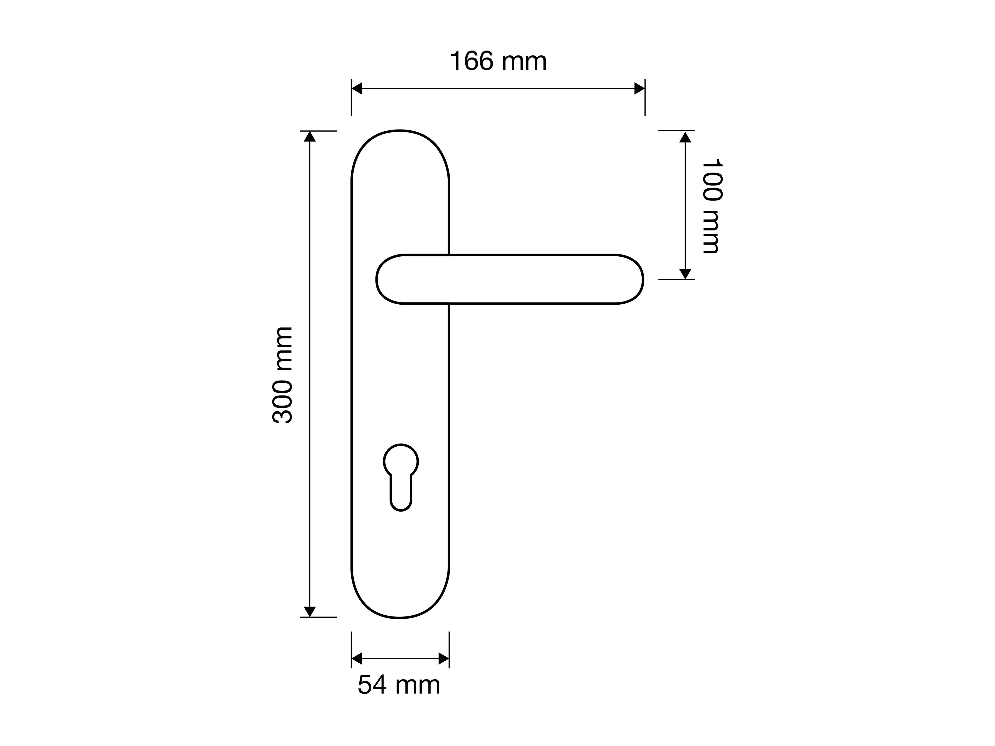 Латунная ручка на пластине LINEA CALI' Living ARCH-00101908 - Вид №7