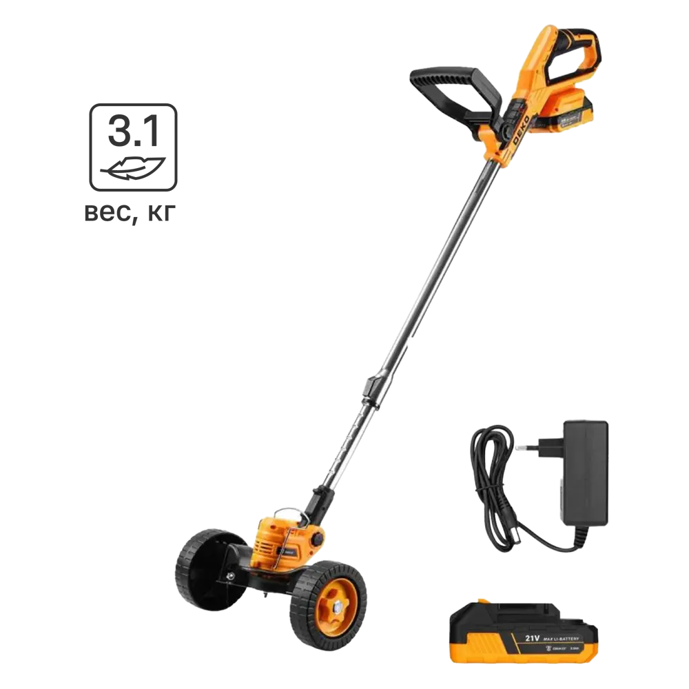 Аккумуляторный триммер DEKO DKTR21 для идеального газона 89363008 STLM-0958321