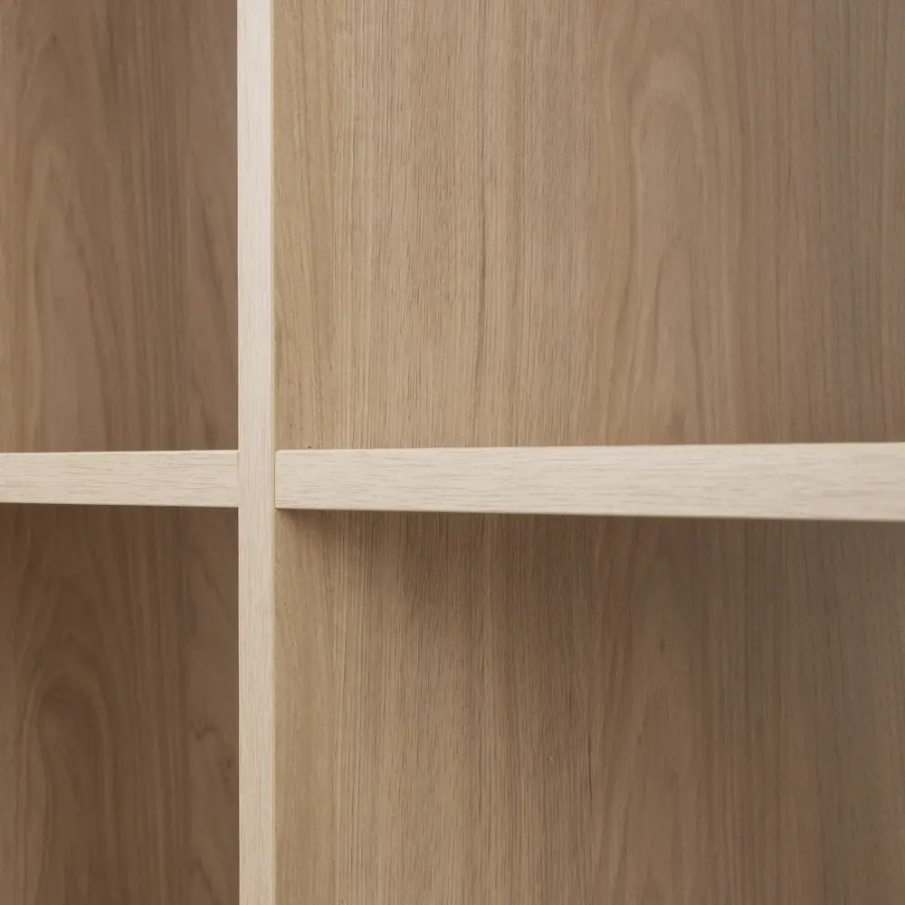 Стеллаж КУБ 12 секций 105х139х32 см ЛДСП цвет дуб Santreyd STLM-2199118 - Вид №2