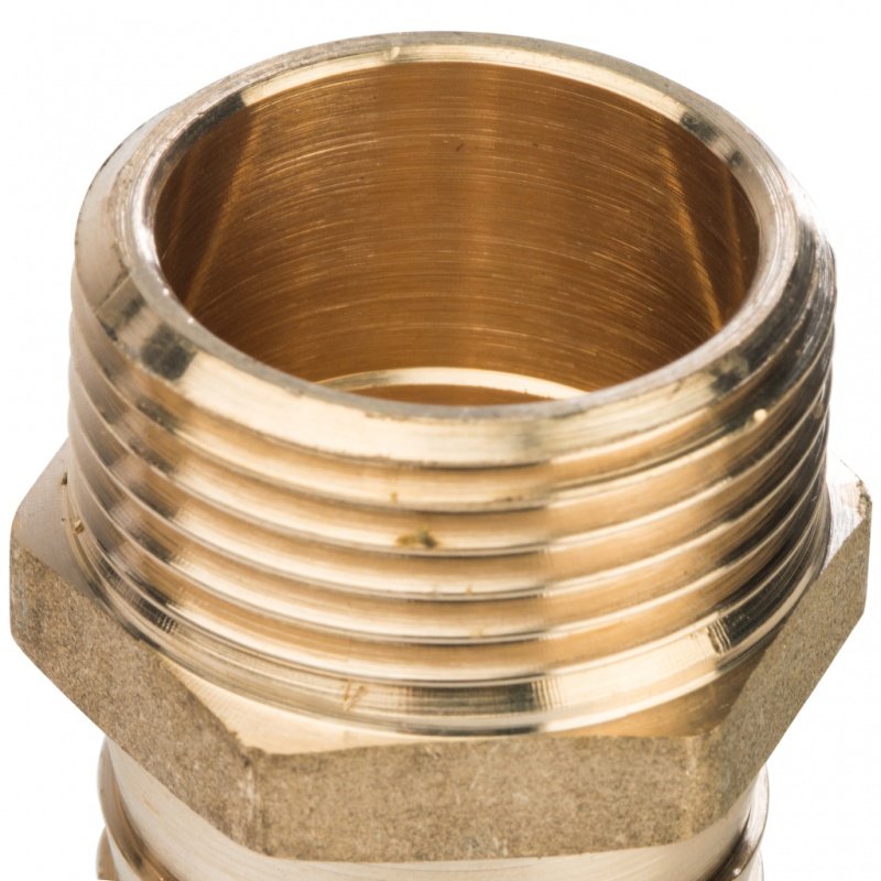 Штуцер НР 1"х25 латунь STOUT SFT0035000125 - Вид №1