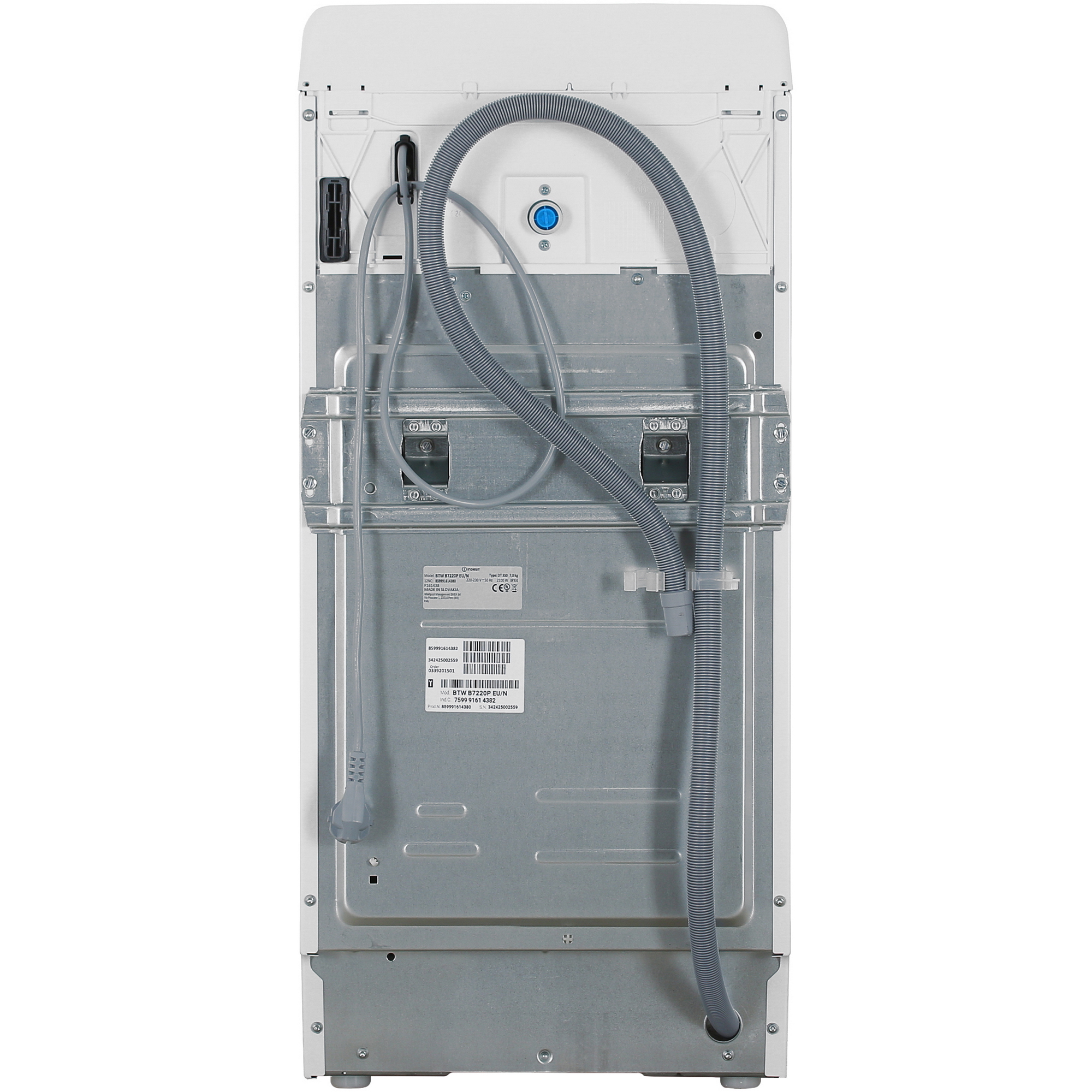 9153061 Стиральная машина Indesit BTW B7220P EU/N белый STDN-0047522 - Вид №8