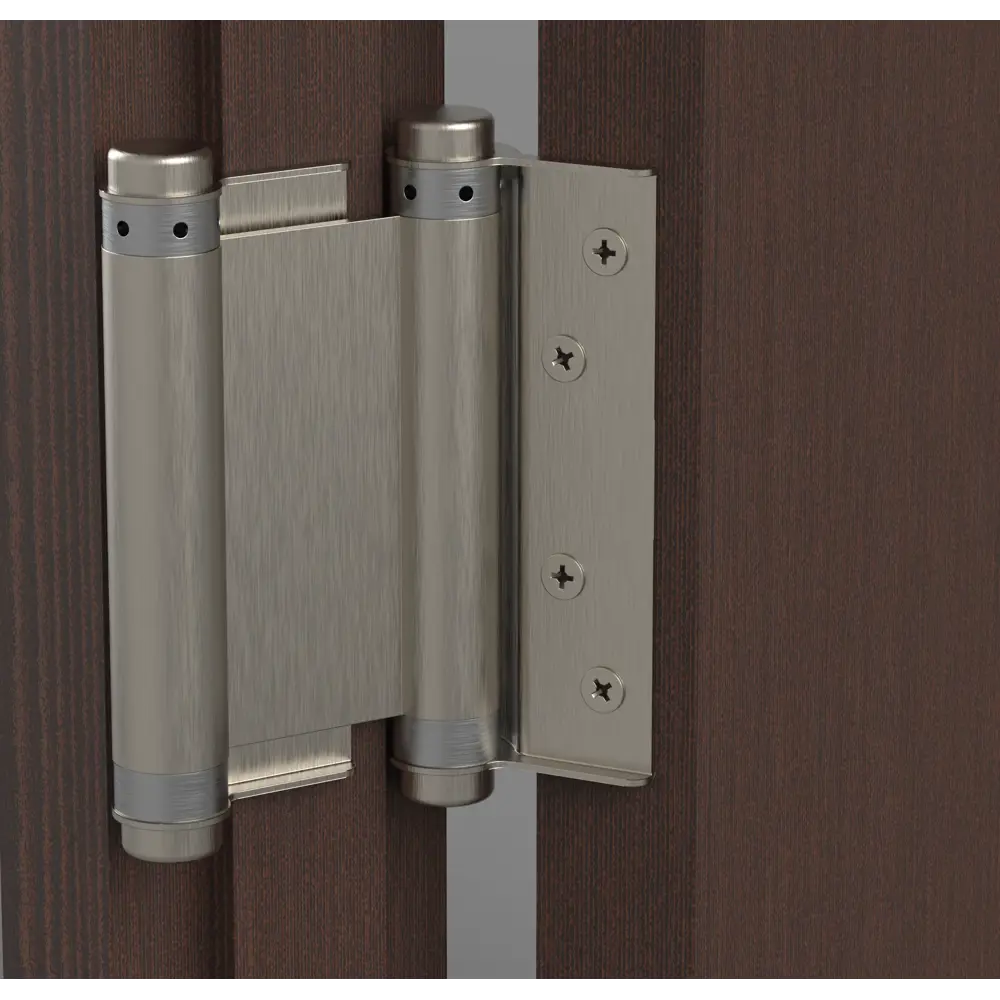 ARMADILLO Пружинная петля с доводчиком матовый никель 100 мм 82105998 STLM-0019072 - Вид №8