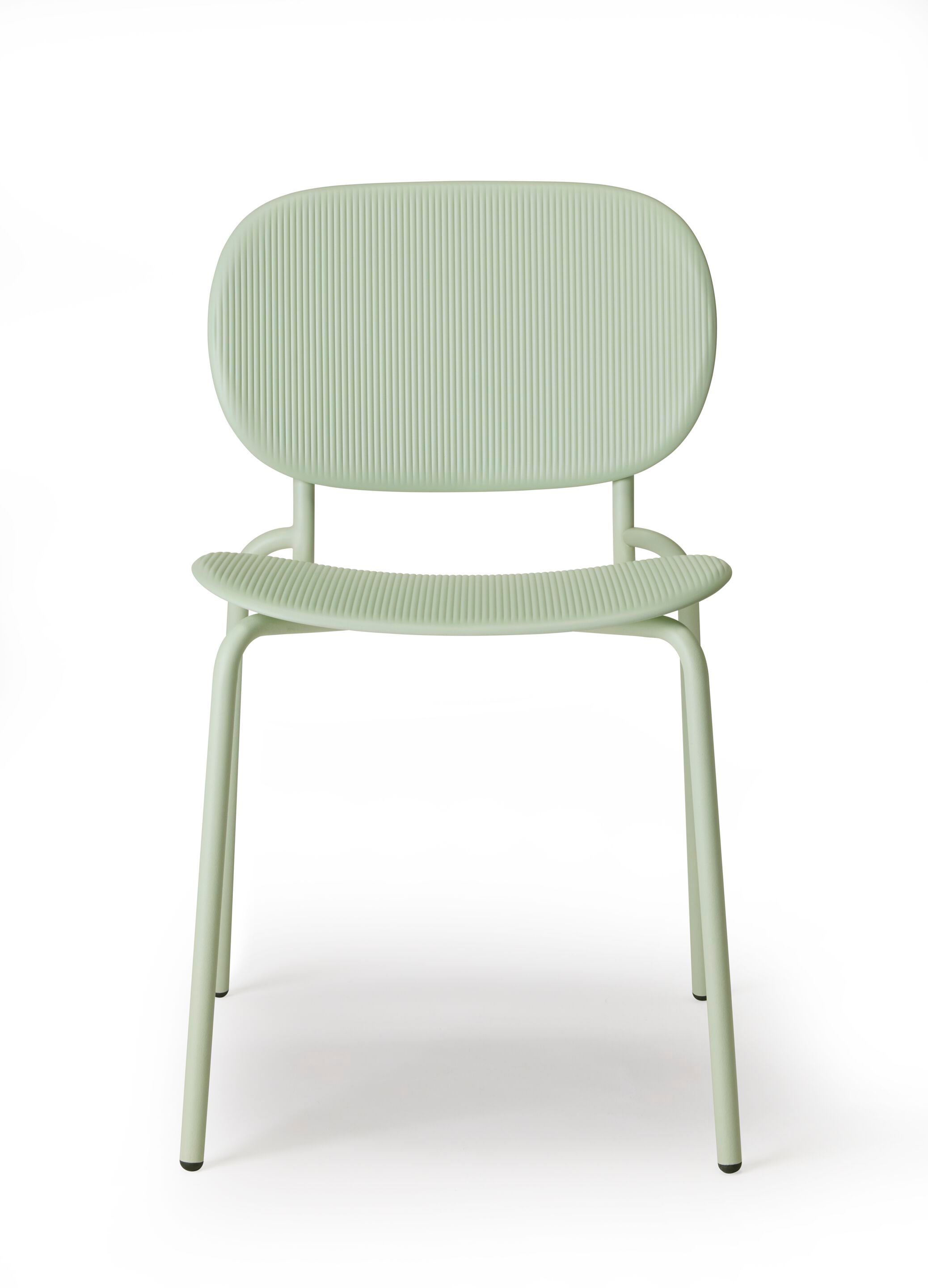 Восстановленный стул инженерного пластика со стальной рамой S-CAB Si-Si ARCH-00032605 - Вид №1