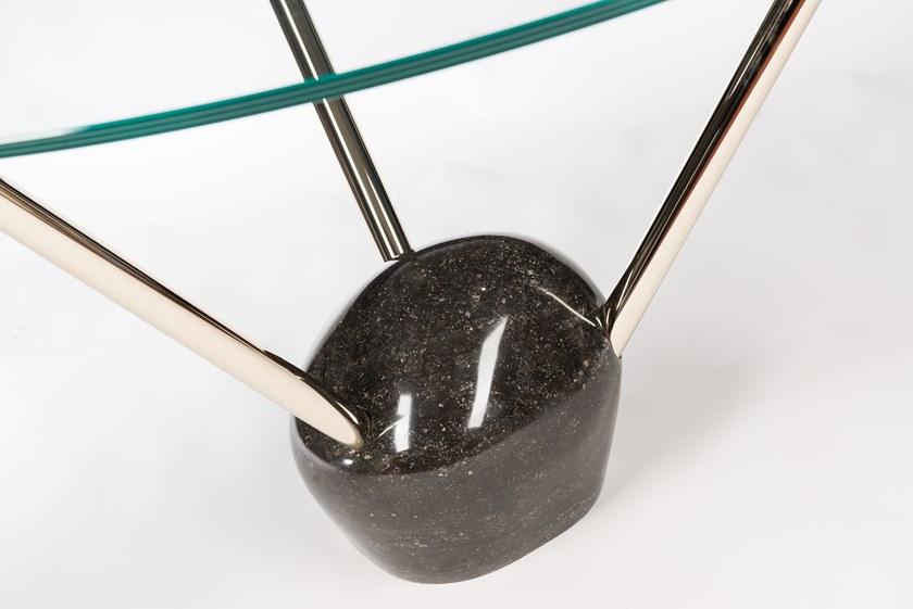 VGnewtrend Круглый стеклянный стол sun-id-1439710 - Вид №2