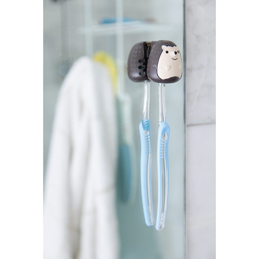 HH25-HG Держатель для зубной щетки hedgehog подвесной Kikkerland  - Вид №2