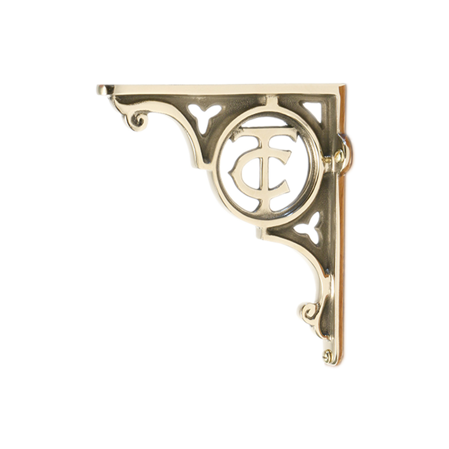 TC400CR736PB Полированные маленькие кронштейны Thomas Crapper 