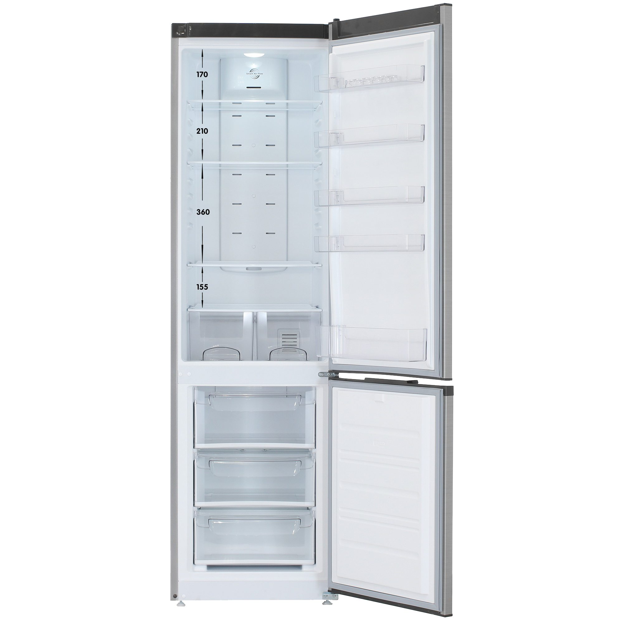 5472190 Холодильник с морозильником   ATLANT ХМ-4426-049-ND серебристый STDN-0095660 - Вид №1