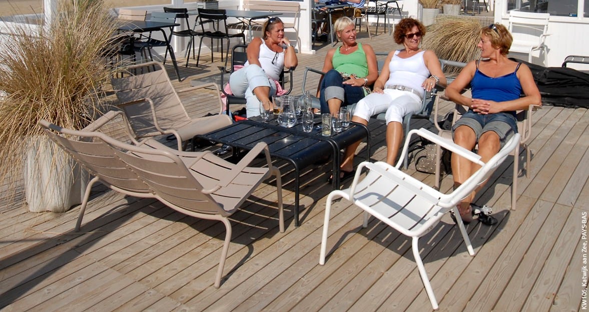 Алюминиевый прямоугольный садовый столик Fermob Luxembourg ARCH-00119583 - Вид №1