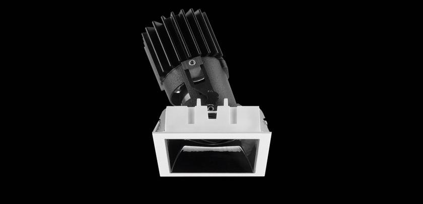 iGuzzini Регулируемый встраиваемый светильник из литого под давлением алюминия Laser blade l sun-id-1464682 - Вид №4