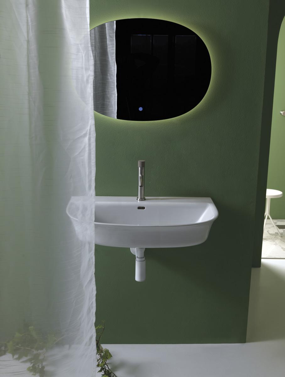 FLLAVBW6519 Подвесная раковина настенная GSG CERAMIC Flut - Вид №1