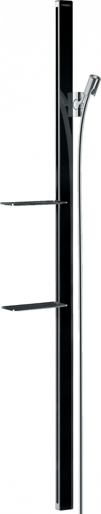 27645600 Unica Душевая штанга E 150 см со шлангом Isiflex 160 см и полками Hansgrohe 