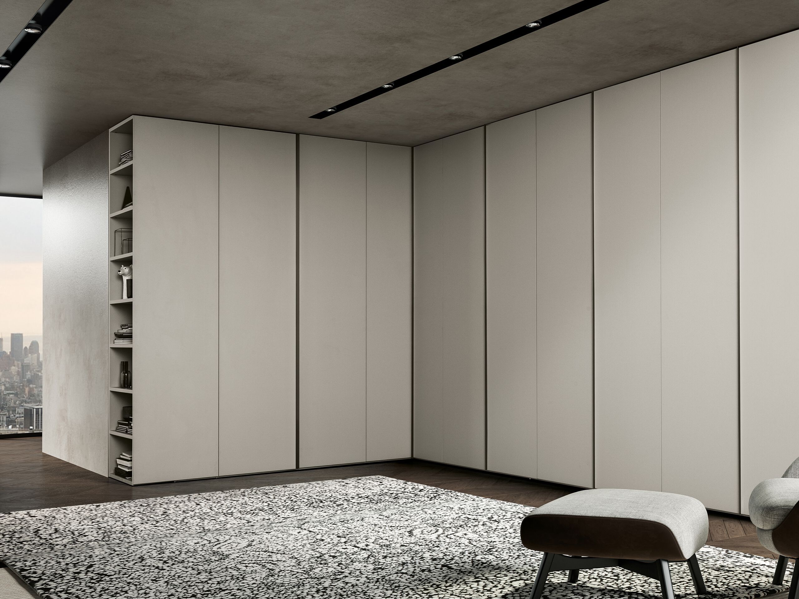 Деревянный секционный угловой шкаф Adok Интермеццо ARCH-00077151