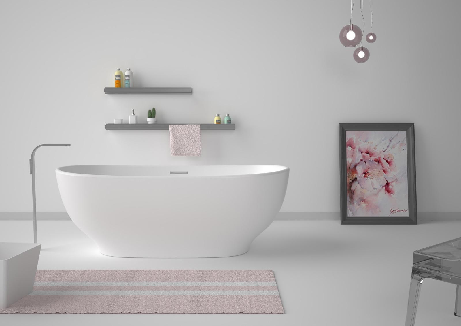 VAMO2 Акриловая ванна отдельностоящая GSG CERAMIC Moon - Вид №4