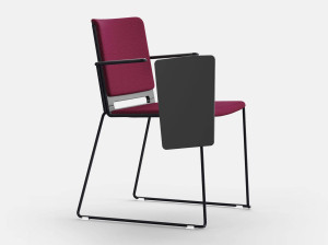 Штабелируемый стул с подлокотниками