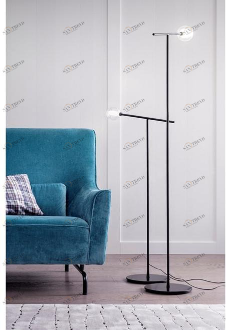 Capo d’Opera Торшер из металла прямого света Brillo sun-id-1491755