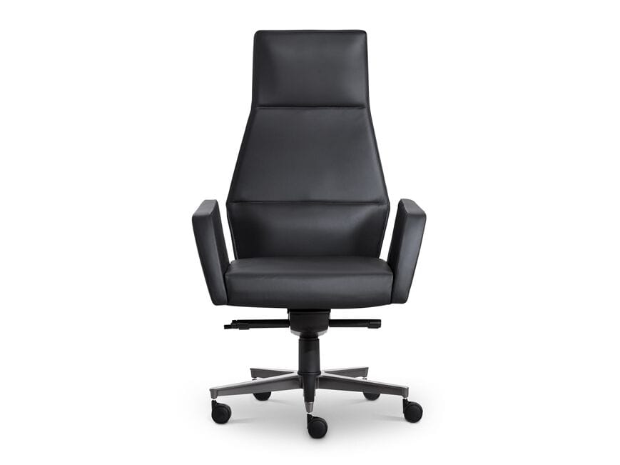 Кожаное вращающееся офисное кресло с высокой спинкой i 4 Mariani Kefa ARCH-00013206