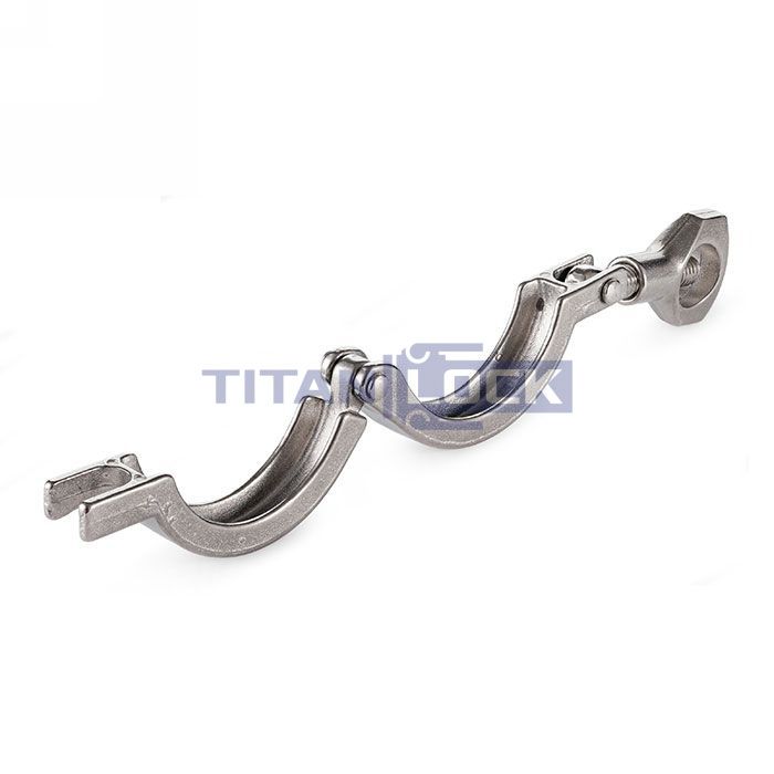 Хомут CLAMP одноосевой DN50 нерж. 304, DIN TL50CLC TITAN LOCK  - Вид №3
