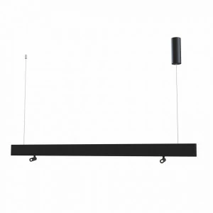 Светильник подвесной светодиодный на 3 лампы черный Puntero P068PL-L27B4K TECHNICAL PENDANT 00-3957070 Черный