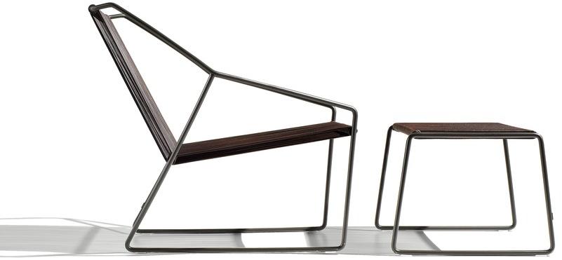 MissoniHome Кожаное кресло-санки Cordula sun-id-1426266 - Вид №2