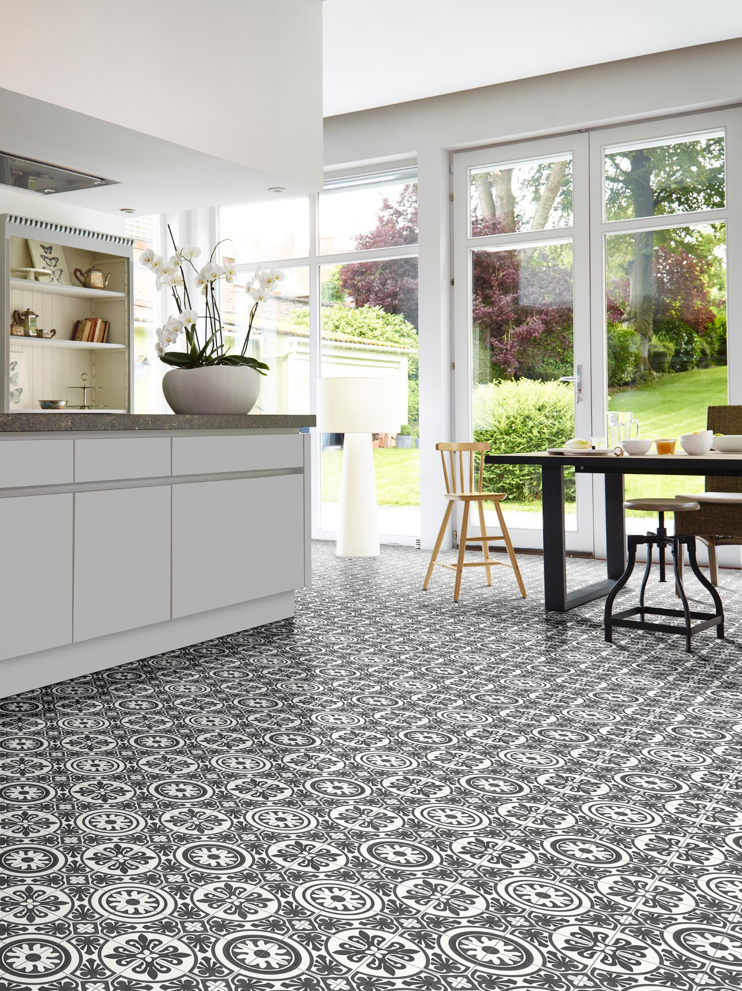 Нескользящий виниловый пол с цементным эффектом BEAUFLOR Plaza ARCH-00138541 - Вид №1