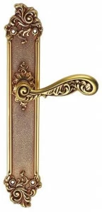 LINEA CALI' Ручка из хромированной латуни на пластине Rococò
