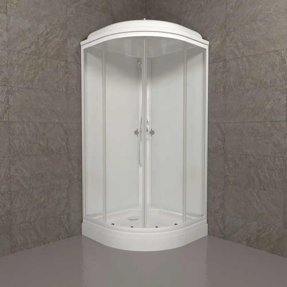 Santreyd Triton Кристал - угловая душевая кабина с низким поддоном 89386658 STLM-1519216 - Вид №6