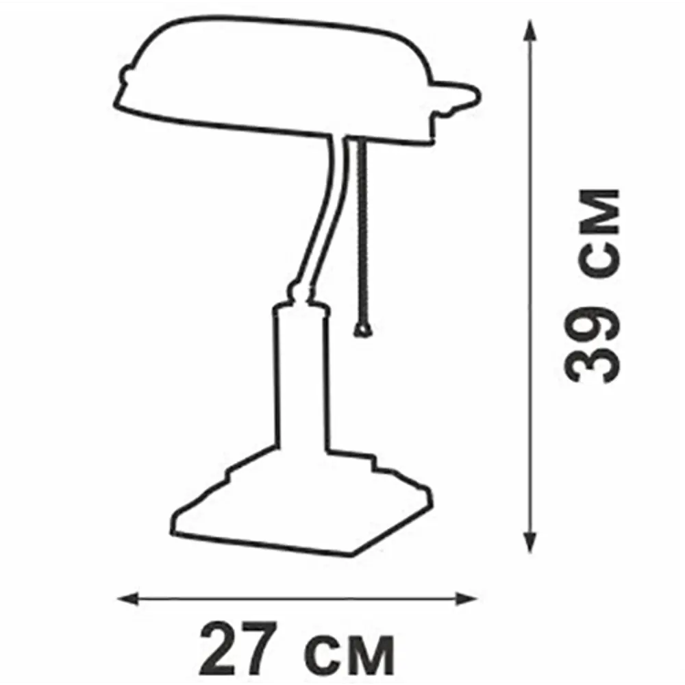 Настольная лампа Vitaluce «Мраморная элегантность» с зеленым абажуром 12087908 STLM-0001743 - Вид №10