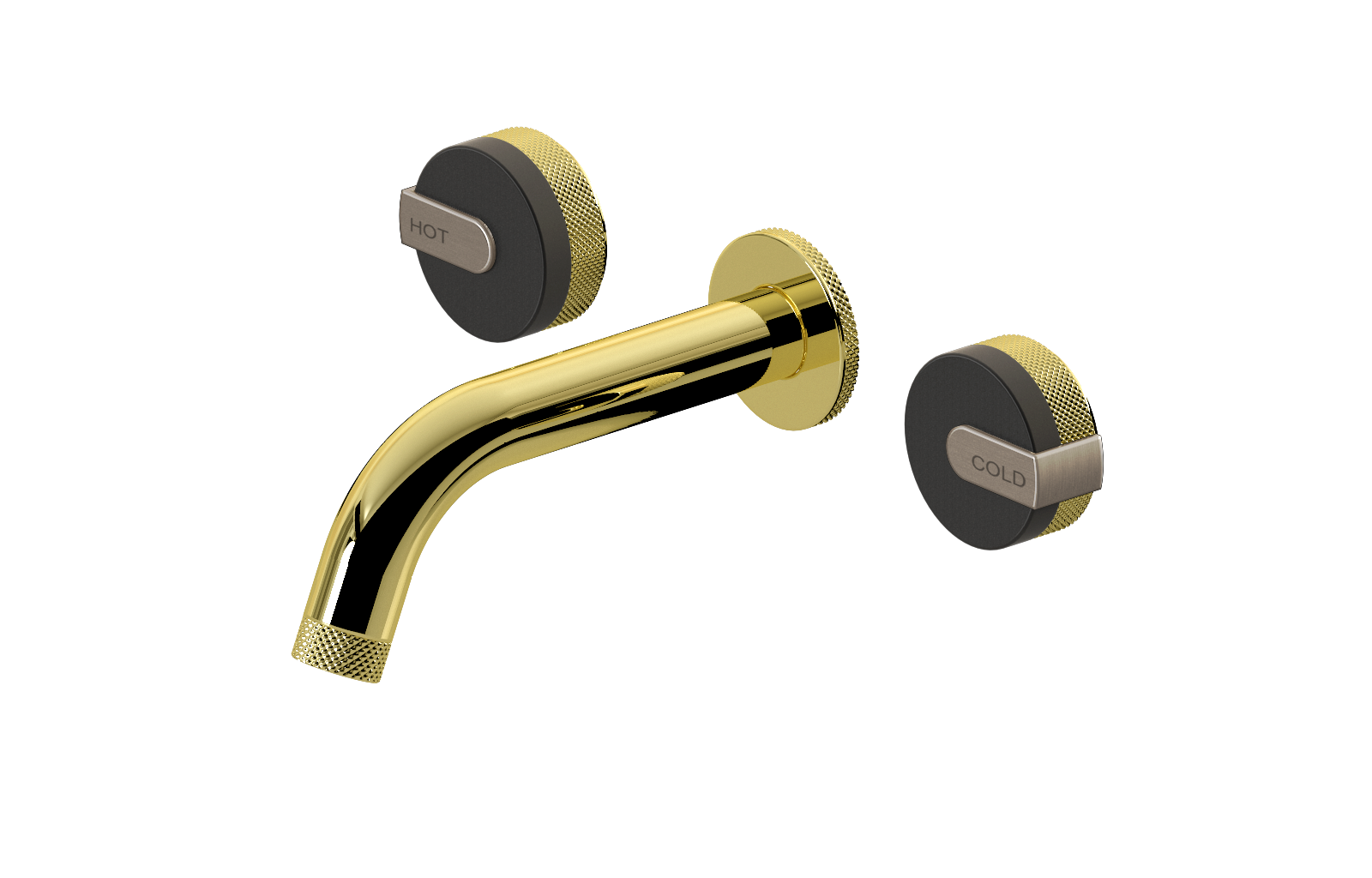 E-11530-R1BK-L1BNi-PB Смеситель для умывальника из 19,1см носикем (внешняя часть) GRAFF MOD+