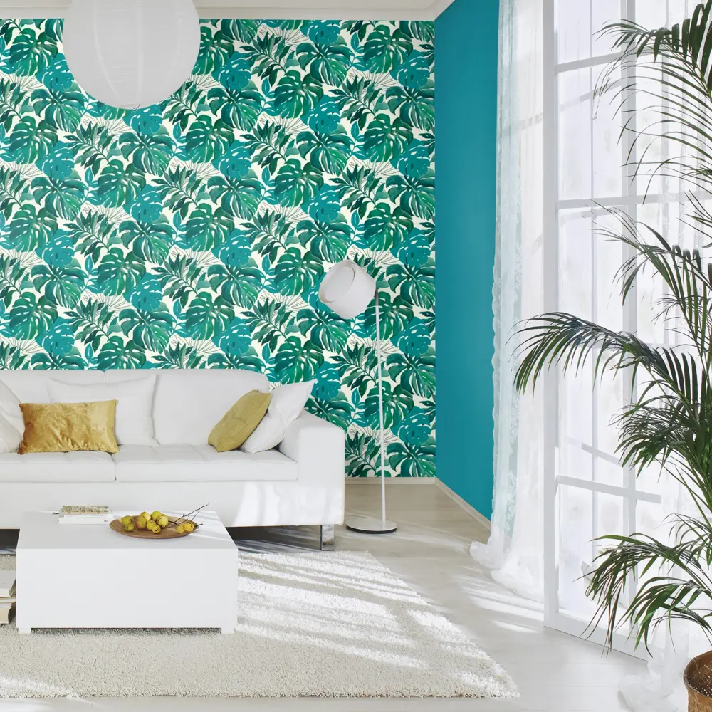 Обои флизелиновые Rasch Selection Vinyl Vlies зелёные 0.53 м 526608 Selection Vinyl/Vlies STLM-2109102 - Вид №10